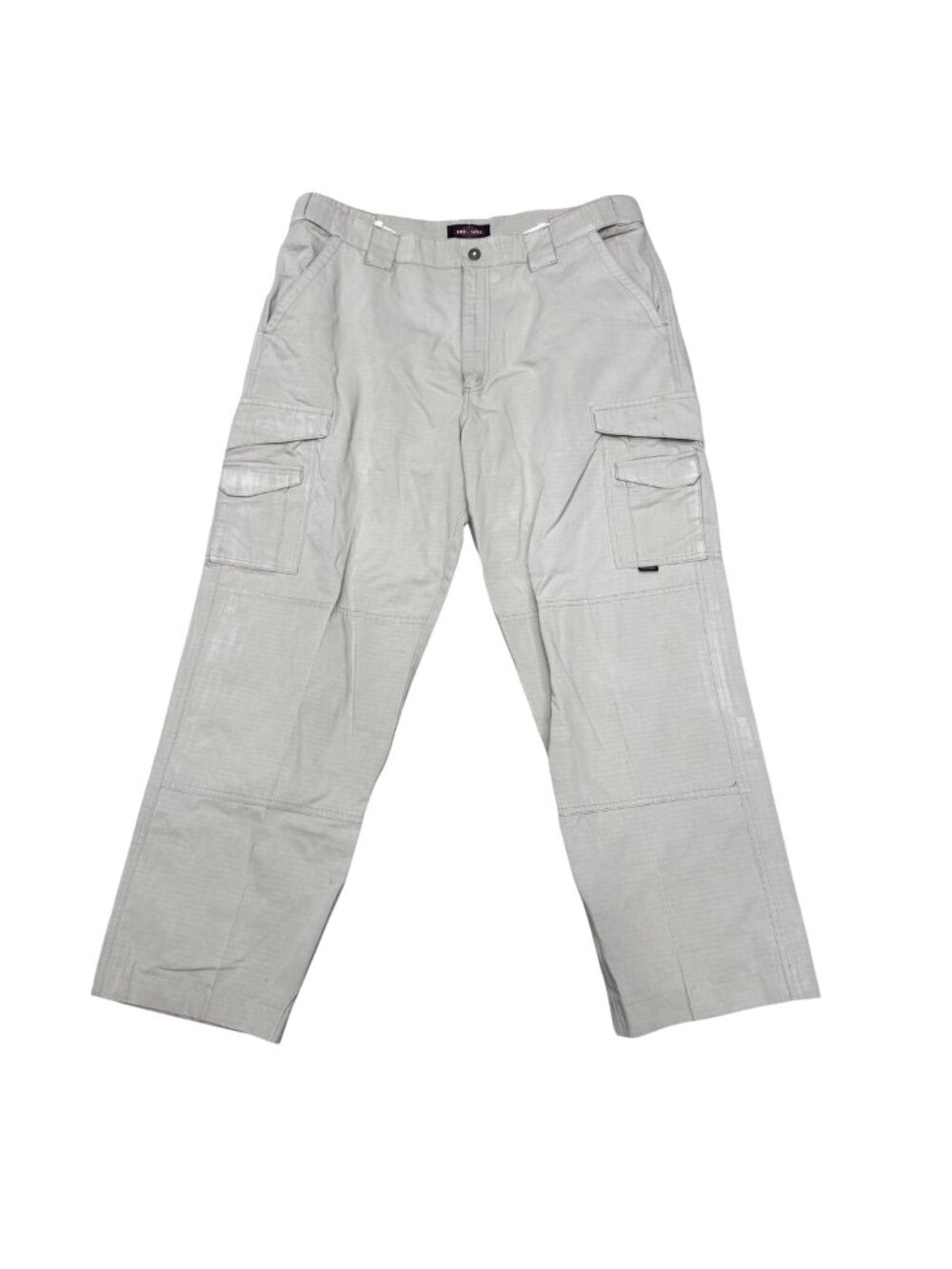 Tru-Spec Mens Ripstop Cargo Pants Beige Sz 38 x 30 Durable Tactical Outdoor Wear